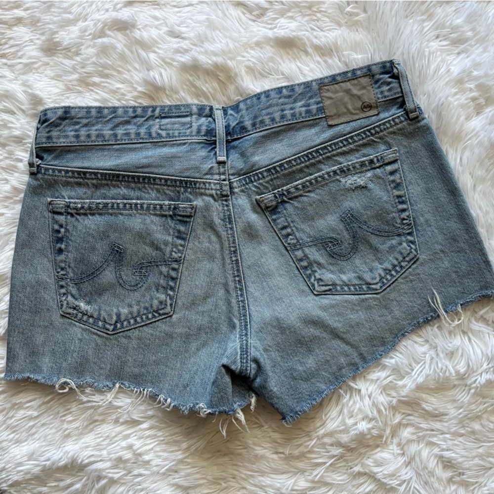 AG Adriano Goldschmied Jean Shorts The Bonnie Relaxed Womens Size 26 - Picture 2 of 7